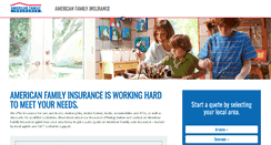 Desktop Screenshot of amfaminsuranceagents.com